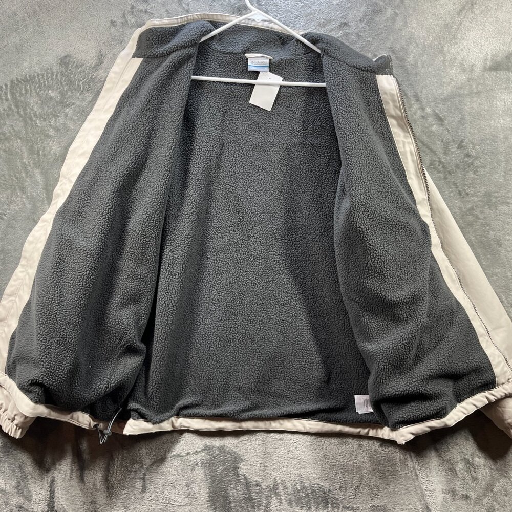 Columbia Sportswear Jacket Mens Extra Large Boulder Springs Faux Shearling Lined - Picture 7 of 13